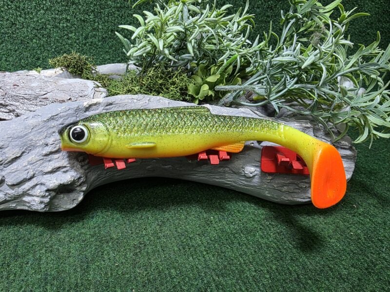 Skinny 18 cm FLUO Z ZIELONYM BROKATEM