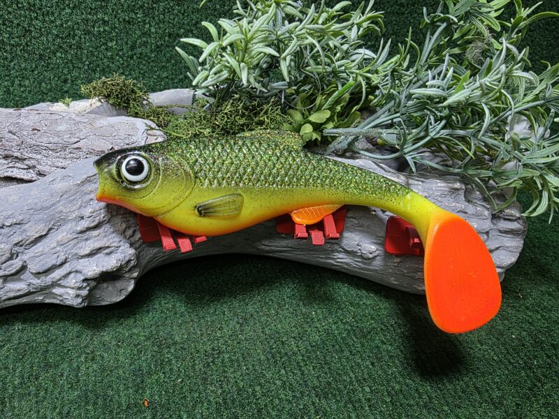 Chubby 18 cm FLUO Z ZIELONYM BROKATEM