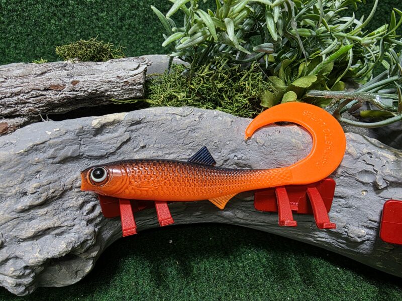 Ukleja Twister 11 cm POMARAŃCZ FLUO
